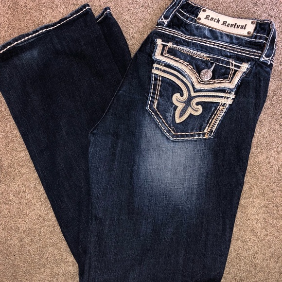 ❌SOLD❌Rock Revival Jeans 29 - Picture 2 of 3